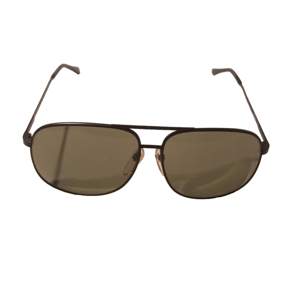 Vintage 80-90s Serengeti Oversized Unisex Aviator Sunglasses with Glass Lenses